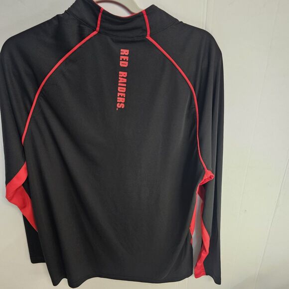 Stadium Athletic Mens Texas Tech 1/4 Zip Pullover Shirt Sz Large Athleisure U426 - Picture 3 of 10